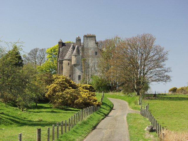Barcaldine Castle pathway