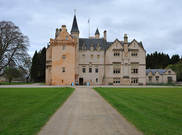 Brodie Castle from the south east
