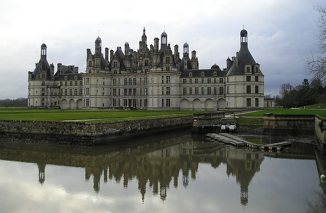 Chateau de Chambord panorama