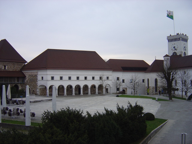 Ljubljana Castle inside