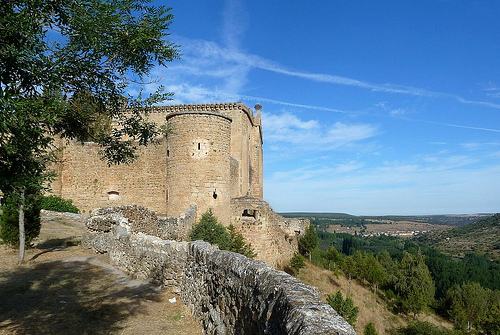 Pedraza Castle walls