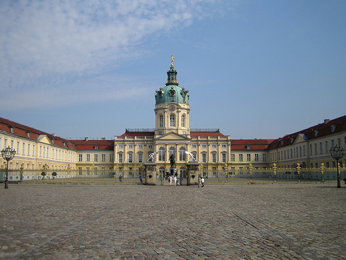 Schloss Charlottenburg courtyard