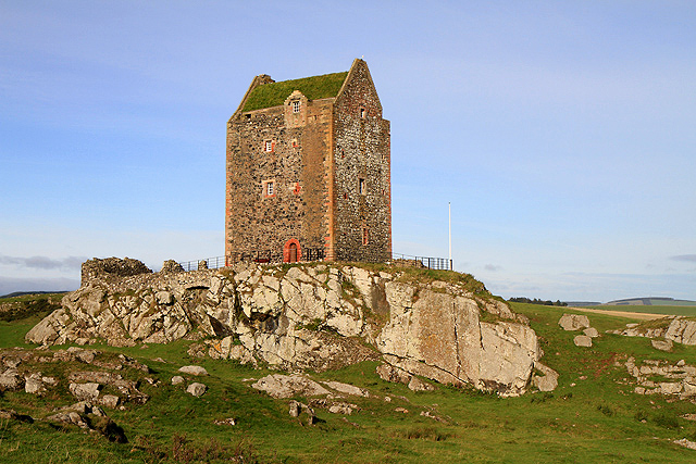 The Smailholm Tower after restoration