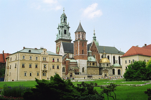 Wawel Castle garden