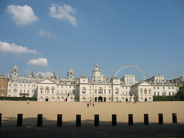 Whitehall Palace panorama