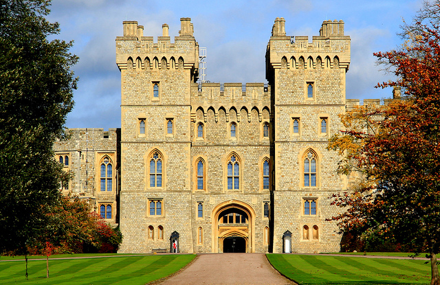 Windsor castle entrance