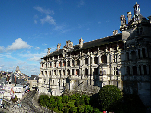chateau de Blois exterior view